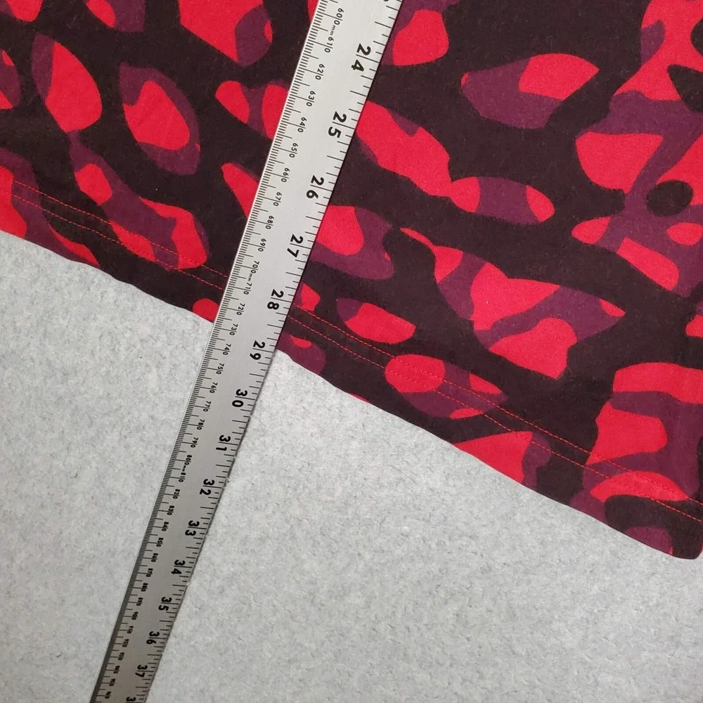 Air Jordan Men Shirt Large Red Camo Y2K Jumpman Logo Short Sleeve Tee‎
